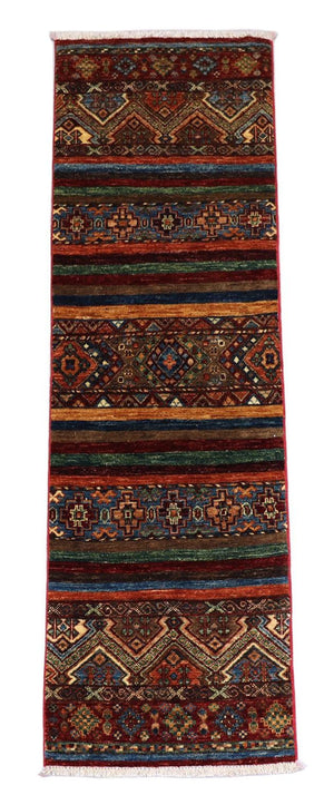 Alfombra de pasillo Alfombra Ziegler - 187 x 58 cm - multicolor