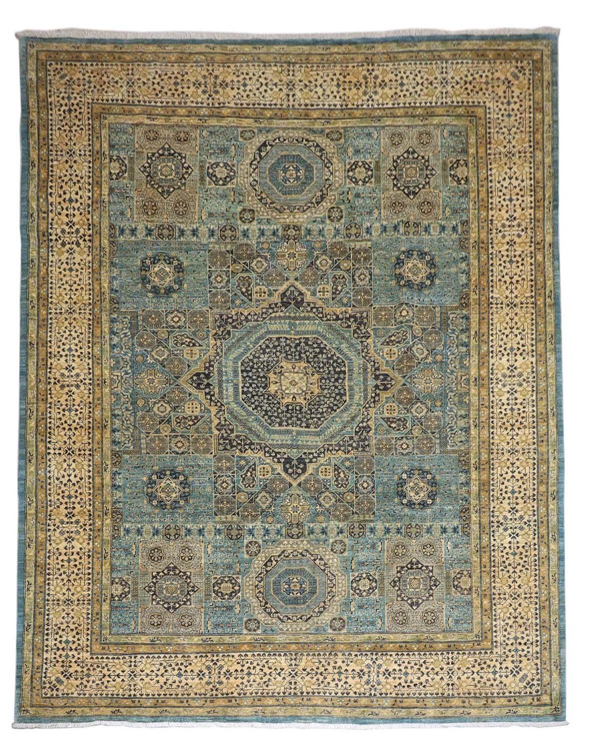 Alfombra Ziegler - 355 x 270 cm - azul claro