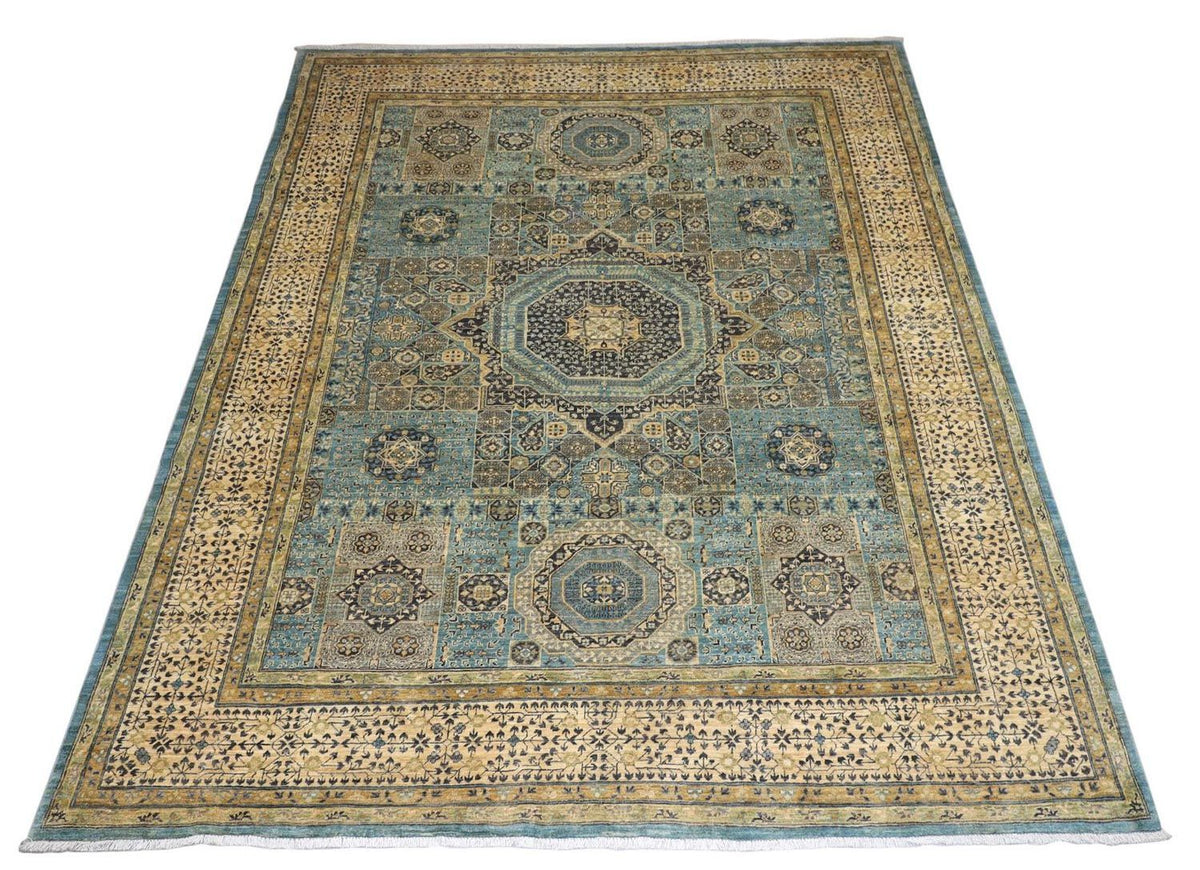 Alfombra Ziegler - 355 x 270 cm - azul claro