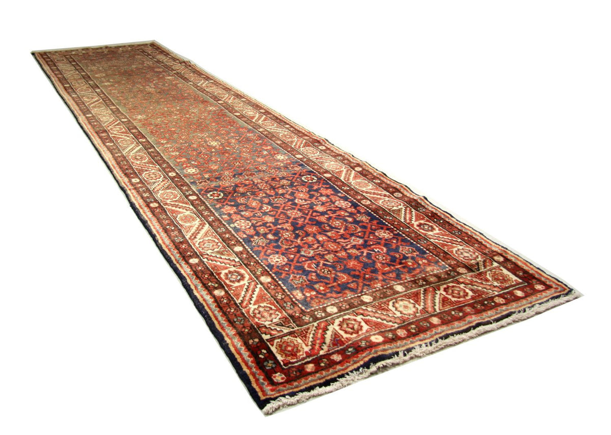 Alfombra de pasillo Alfombra persa - Nómada - 440 x 114 cm - rojo
