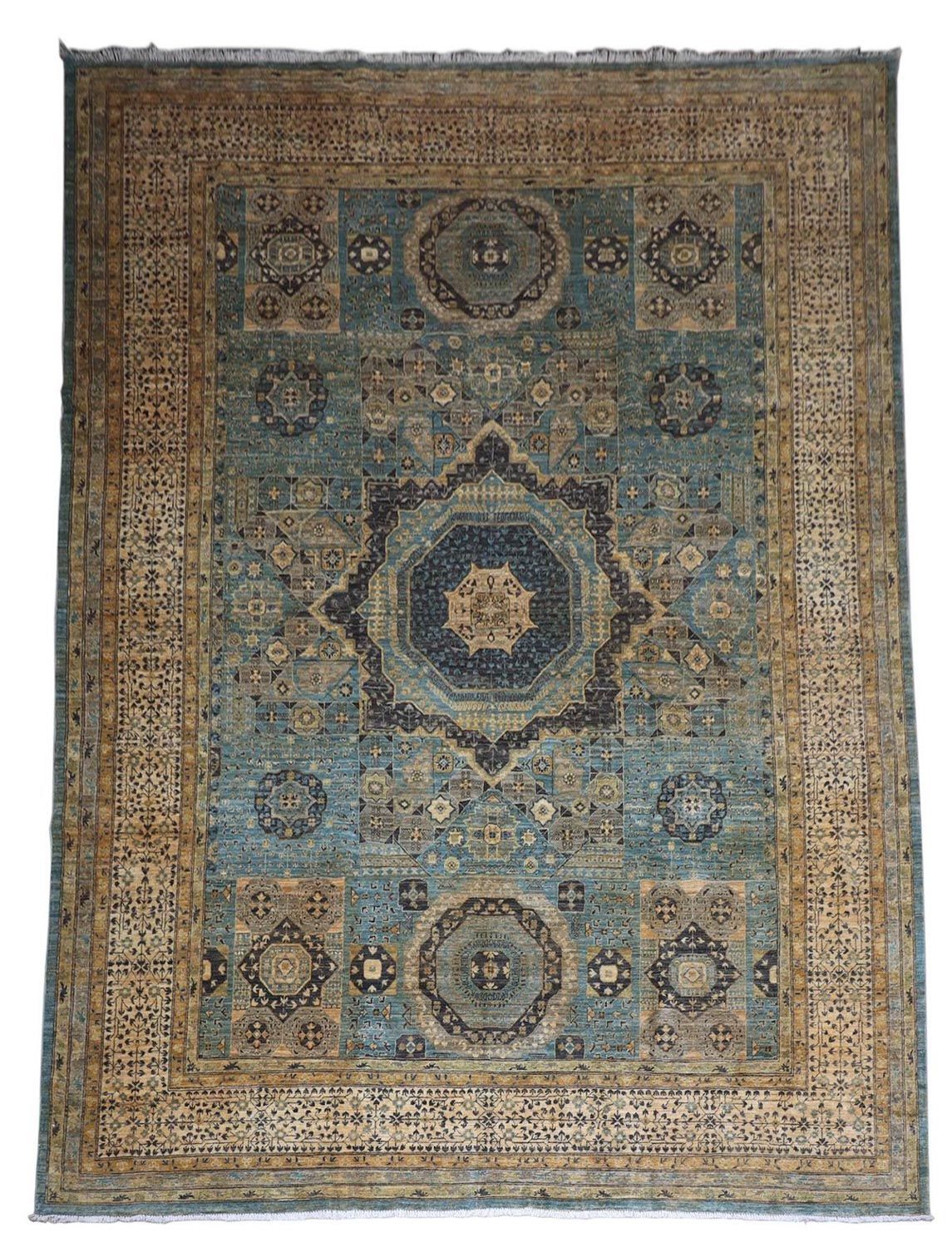 Alfombra Ziegler - 427 x 313 cm - azul