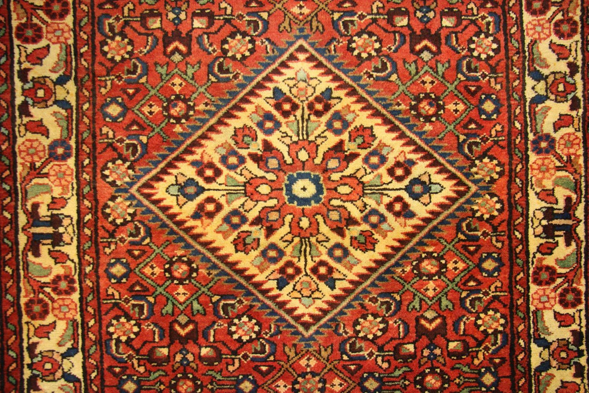 Alfombra de pasillo Alfombra persa - Nómada - 437 x 123 cm - rojo