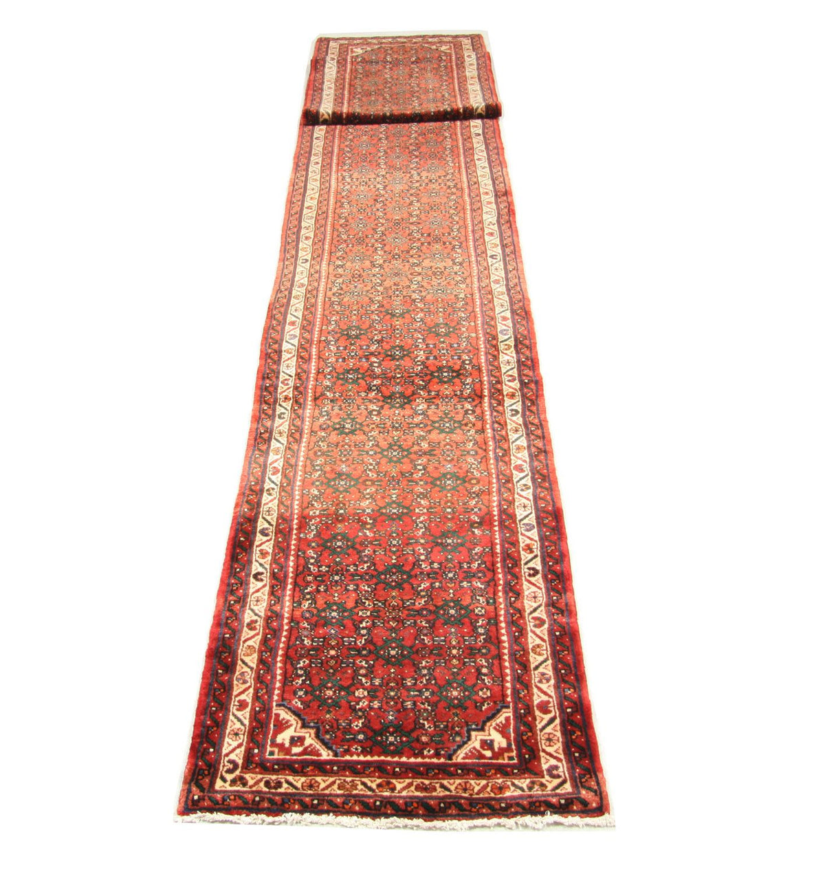 Alfombra de pasillo Alfombra persa - Nómada - 587 x 86 cm - marrón