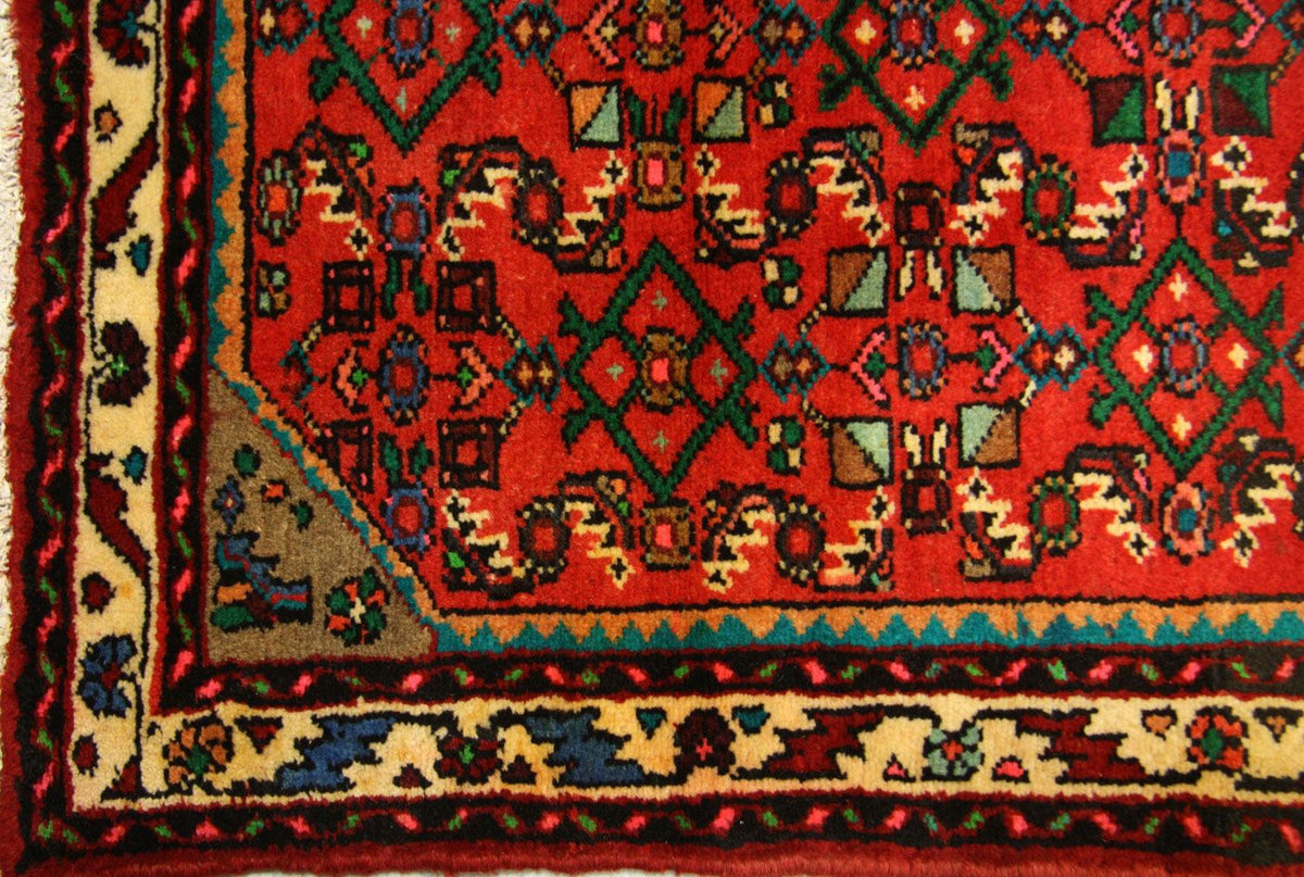 Alfombra de pasillo Alfombra persa - Nómada - 387 x 80 cm - rojo