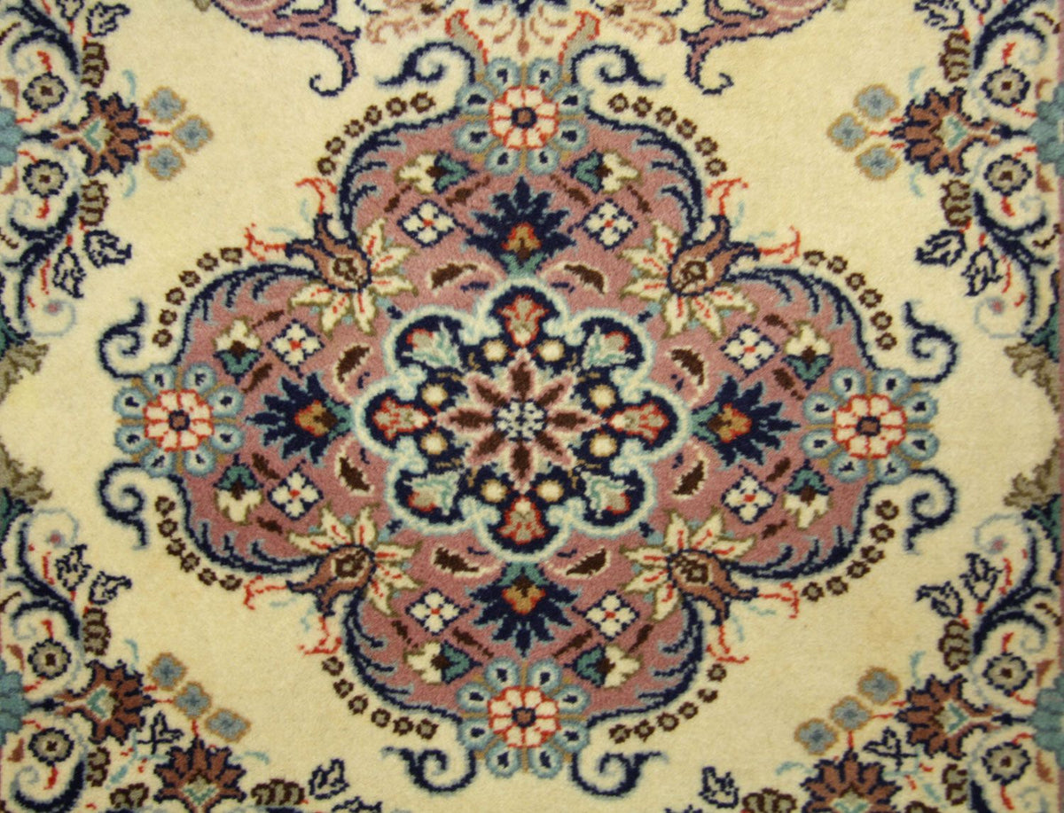 Alfombra de pasillo Alfombra persa - Keshan - 300 x 82 cm - azul