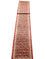 Alfombra de pasillo Alfombra persa - Nómada - 783 x 80 cm - rojo