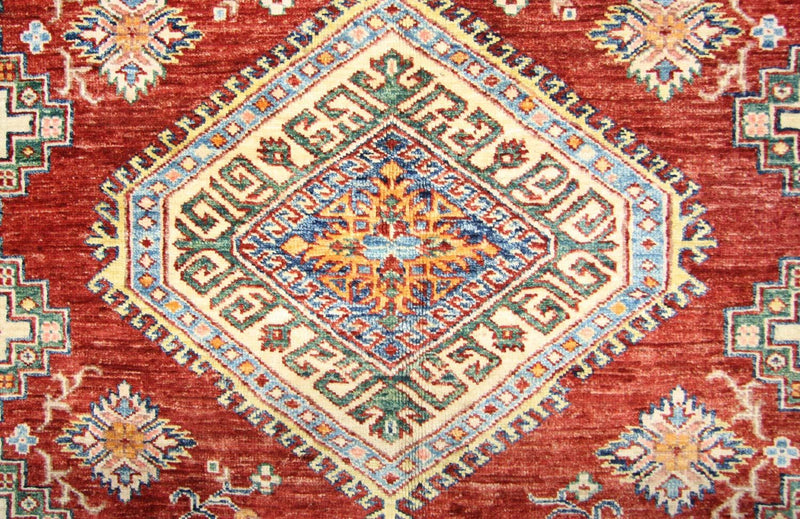 Alfombra Ziegler - Kazak - 232 x 179 cm - rojo