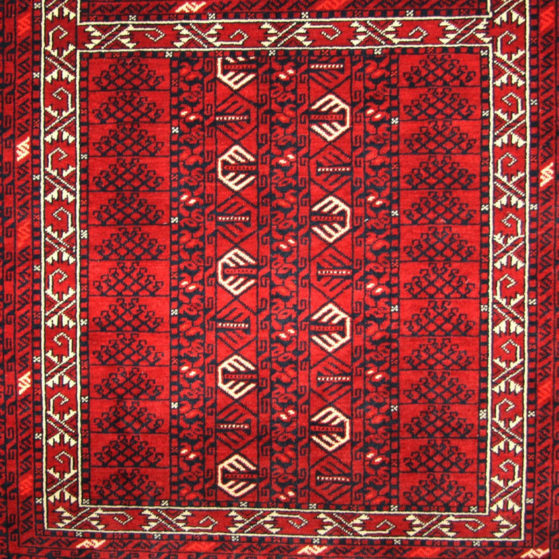 Alfombra afgana - 252 x 166 cm - rojo
