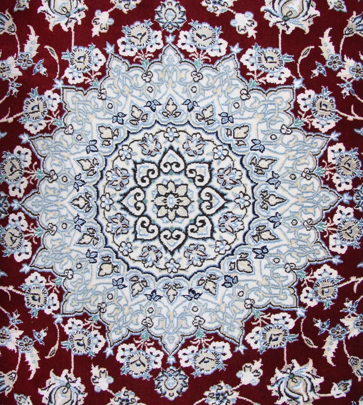 Alfombra Persa - Nain - Real - 320 x 204 cm - azul