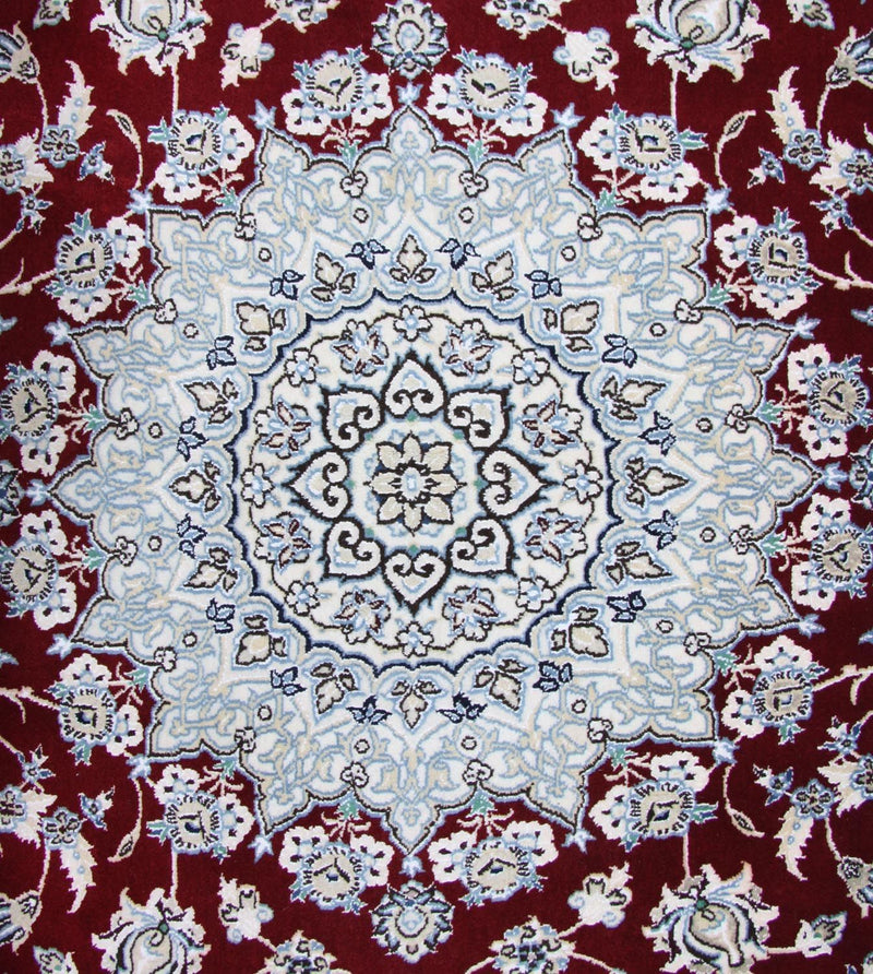 Alfombra Persa - Nain - Real - 320 x 204 cm - azul