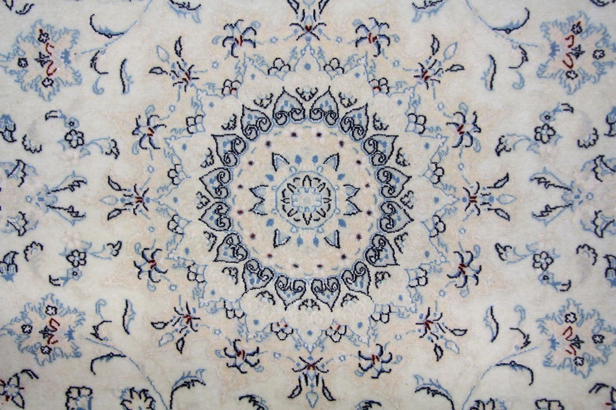 Alfombra Persa - Nain - Real - 293 x 200 cm - azul