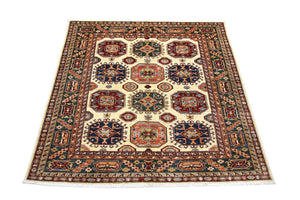 Alfombra Ziegler - Kazak - 202 x 193 cm - beige