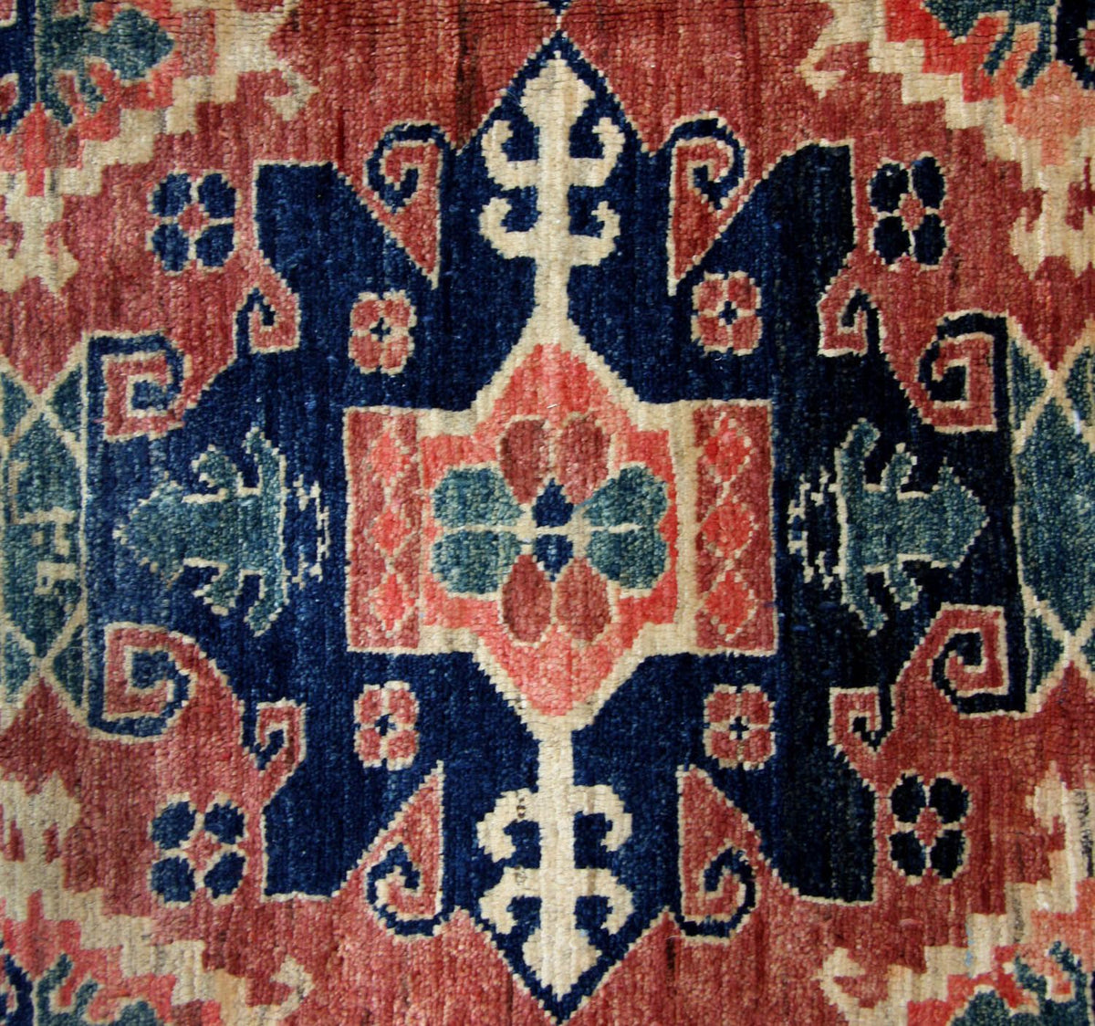 Alfombra Ziegler - Kazak - 248 x 176 cm - naranja