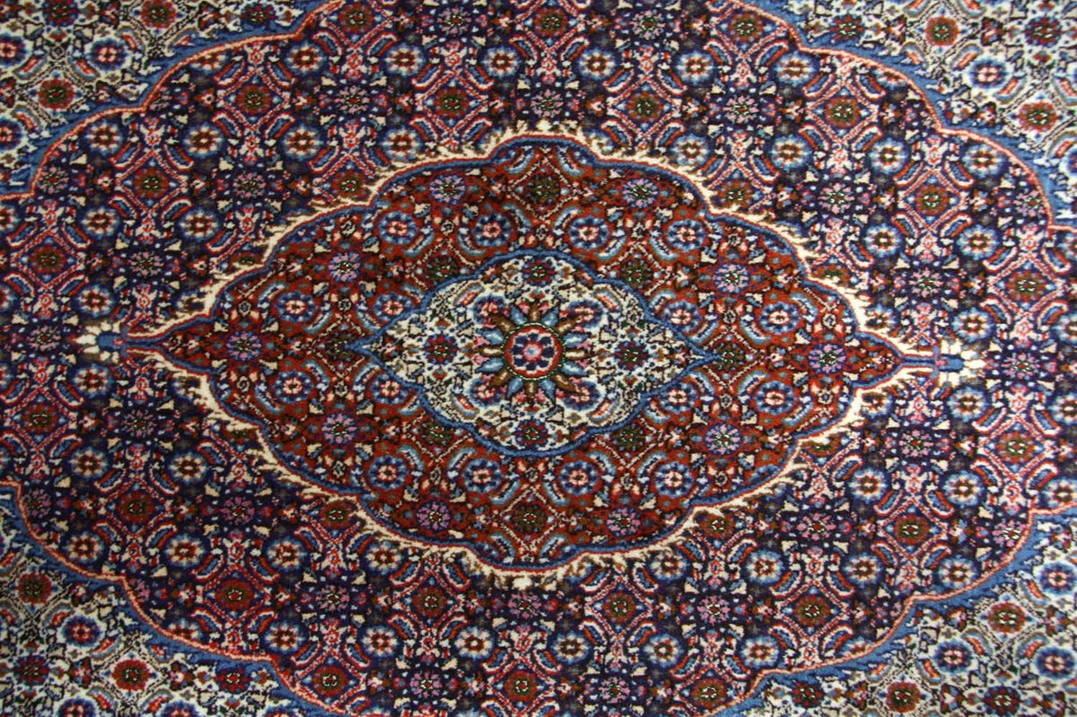 Alfombra persa - Clásica - 302 x 198 cm - azul