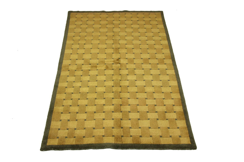 Alfombra de Nepal - 245 x 155 cm - oro