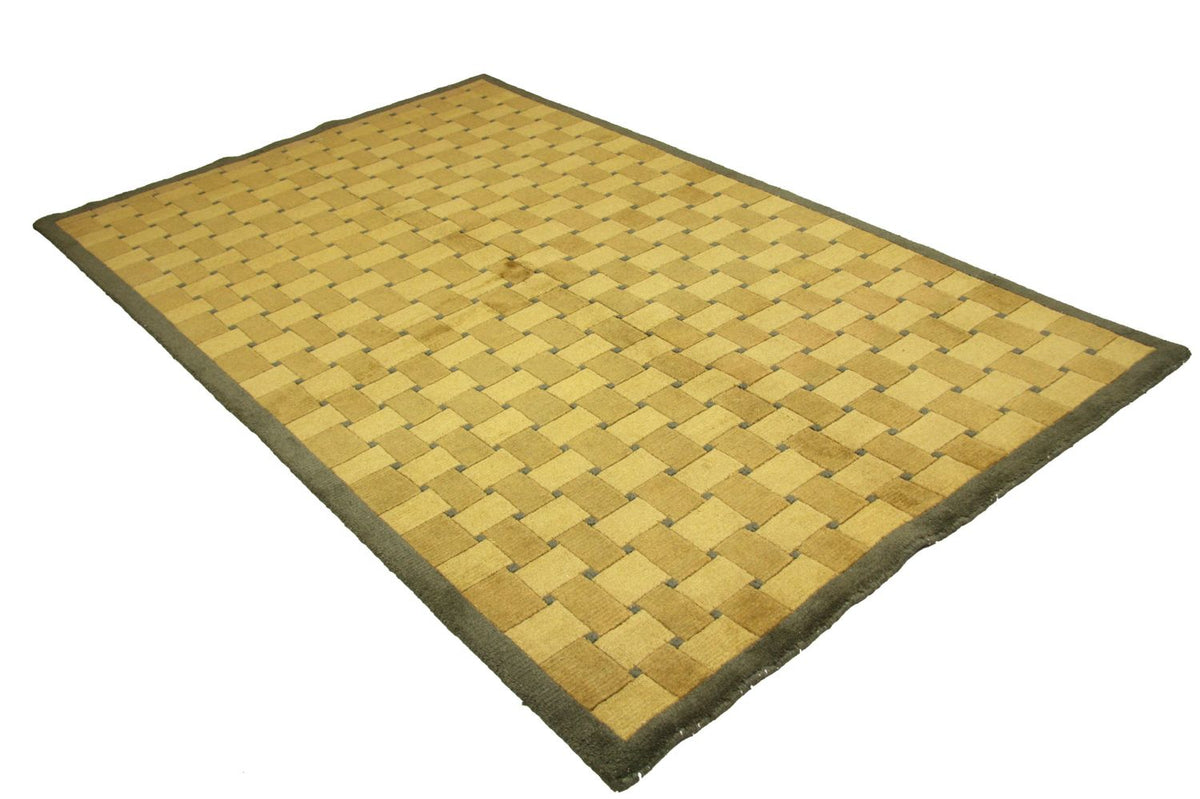 Alfombra de Nepal - 245 x 155 cm - oro