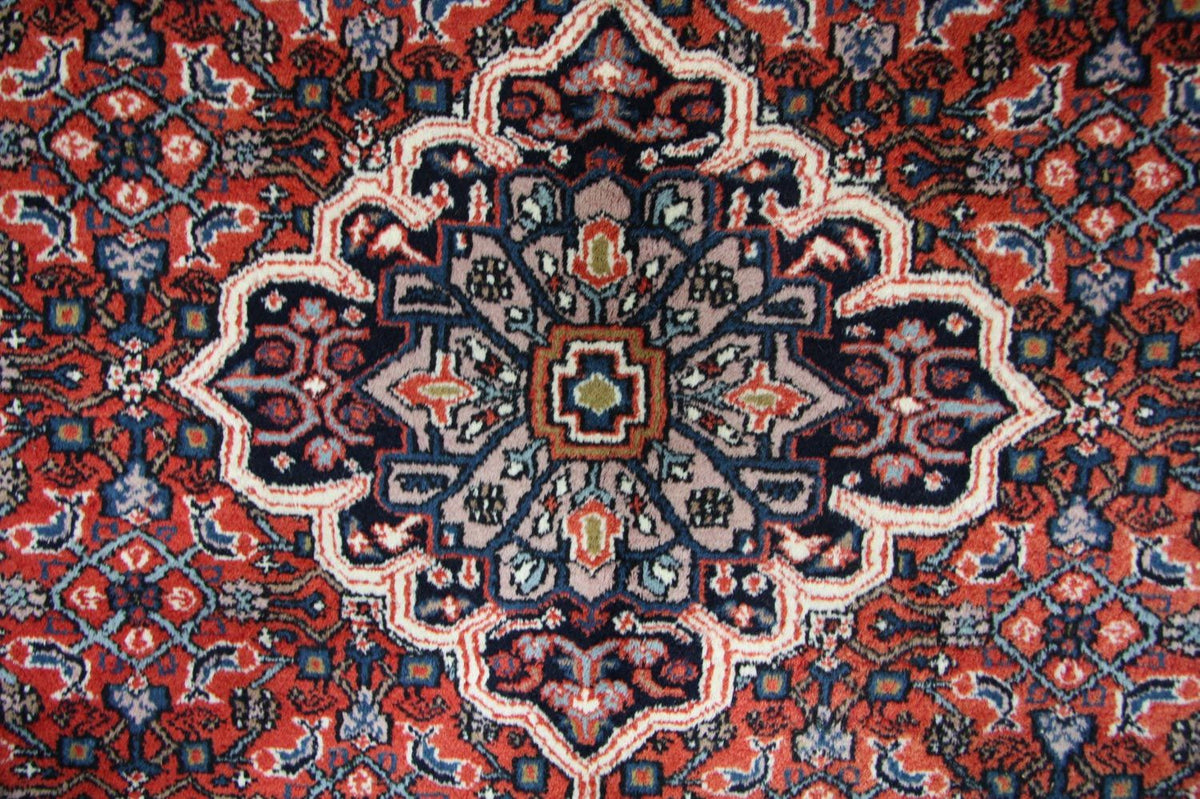 Alfombra persa - Bidjar - 313 x 250 cm - rojo