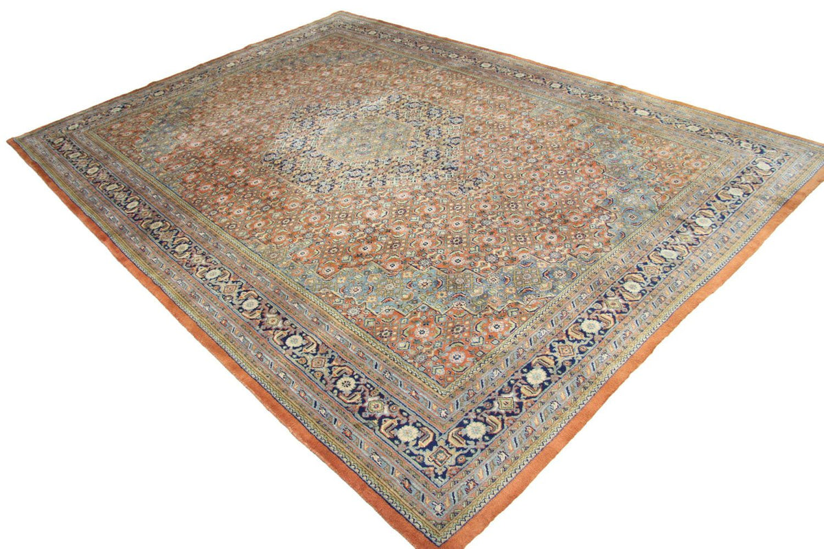 Alfombra persa - Bidjar - 348 x 250 cm - azul