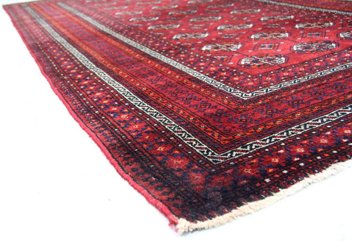 Alfombra Belutsch - 208 x 123 cm - rojo