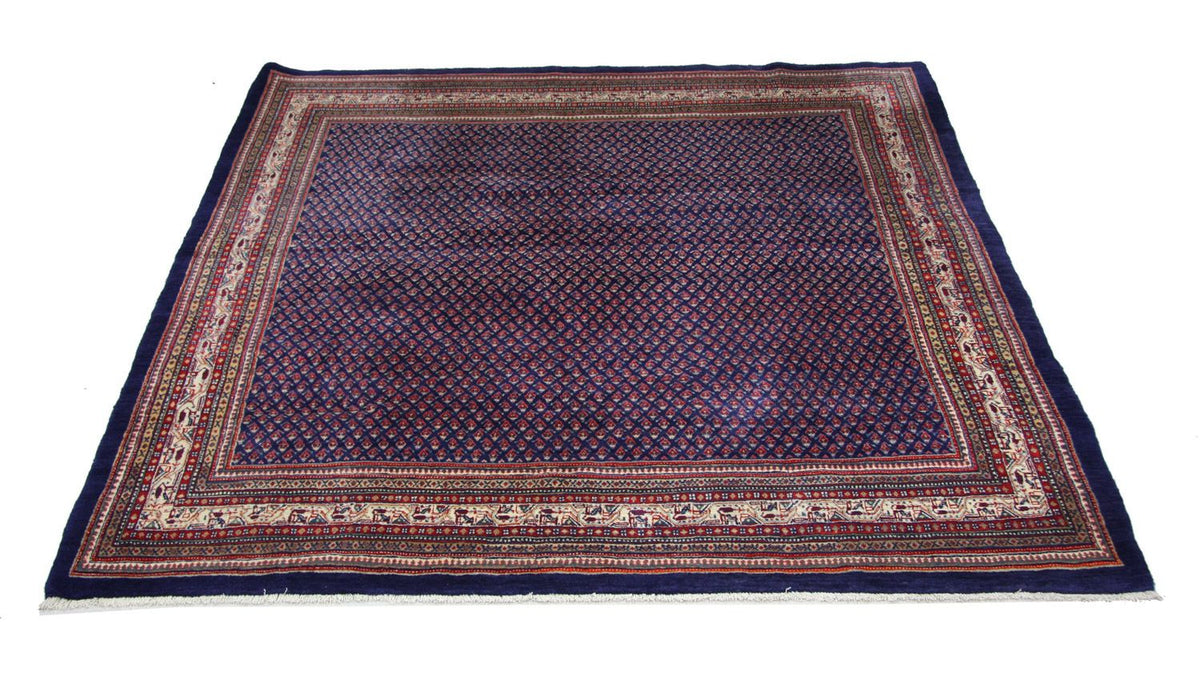 Alfombra persa - Mir cuadrado - 267 x 266 cm - azul