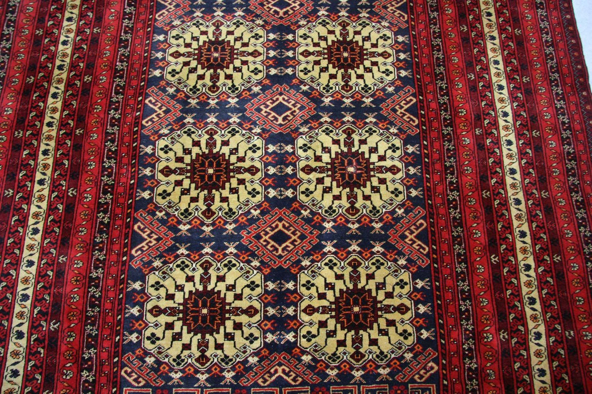 Alfombra afgana - 288 x 195 cm - rojo
