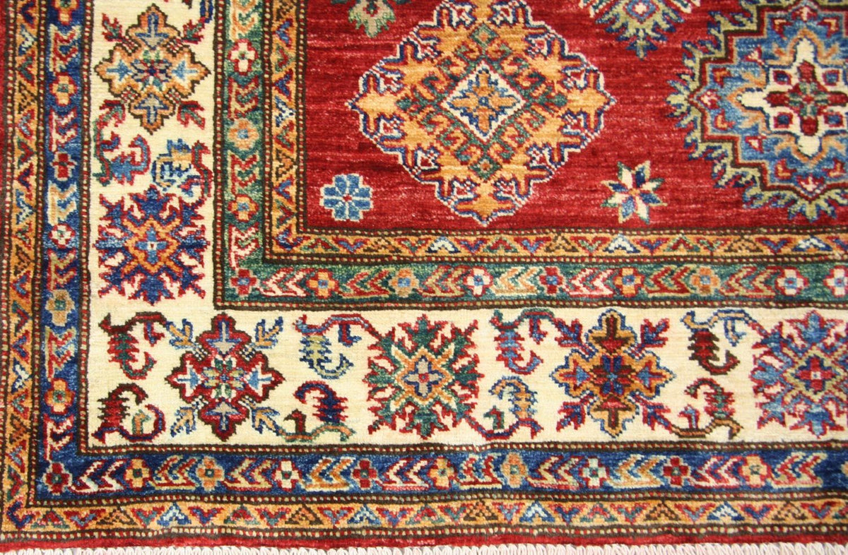 Alfombra Ziegler - Kazak - 206 x 148 cm - rojo