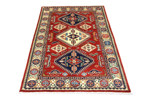 Alfombra Ziegler - Kazak - 178 x 125 cm - rojo