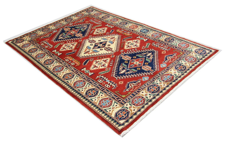 Alfombra Ziegler - Kazak - 178 x 125 cm - rojo
