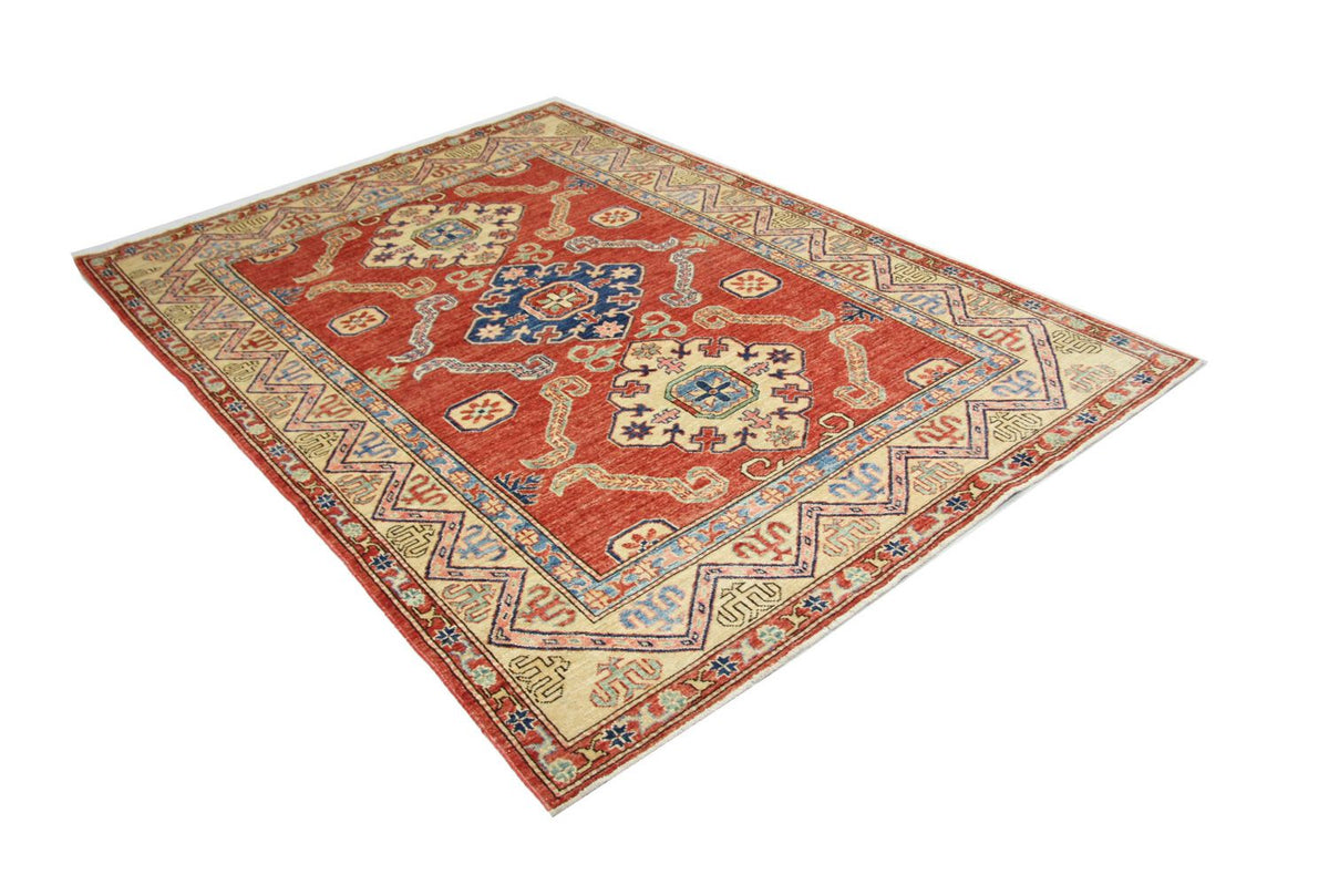 Alfombra Ziegler - Kazak - 208 x 146 cm - rojo