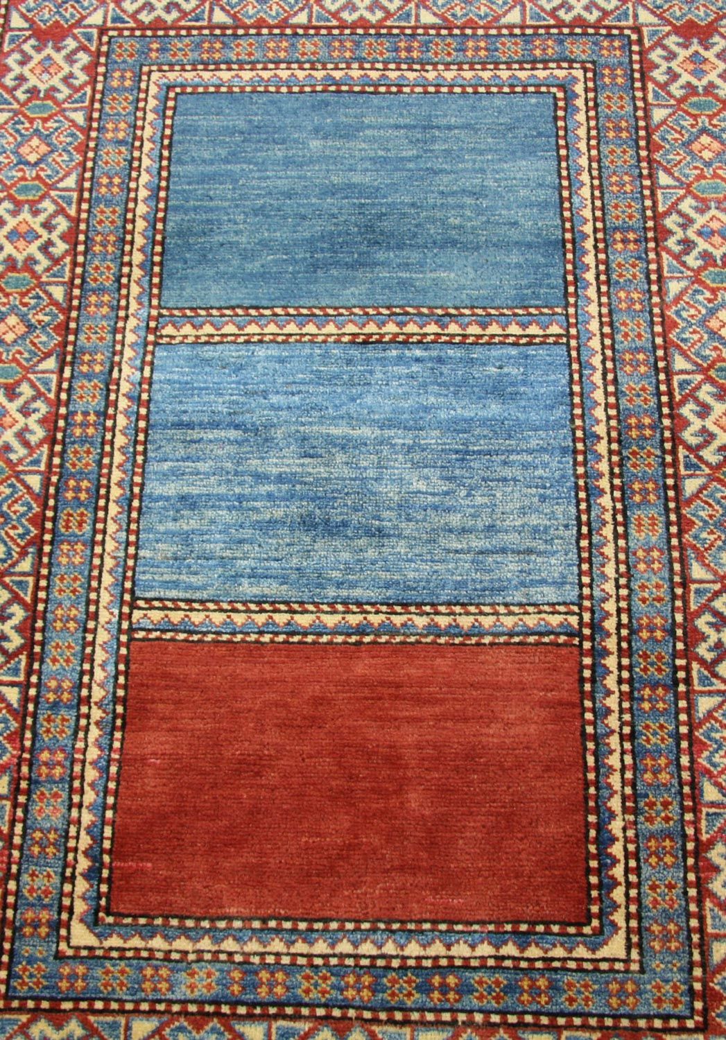 Alfombra persa - Nómada - 138 x 97 cm - multicolor