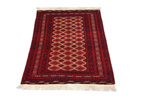 Alfombra afgana - 170 x 118 cm - rojo