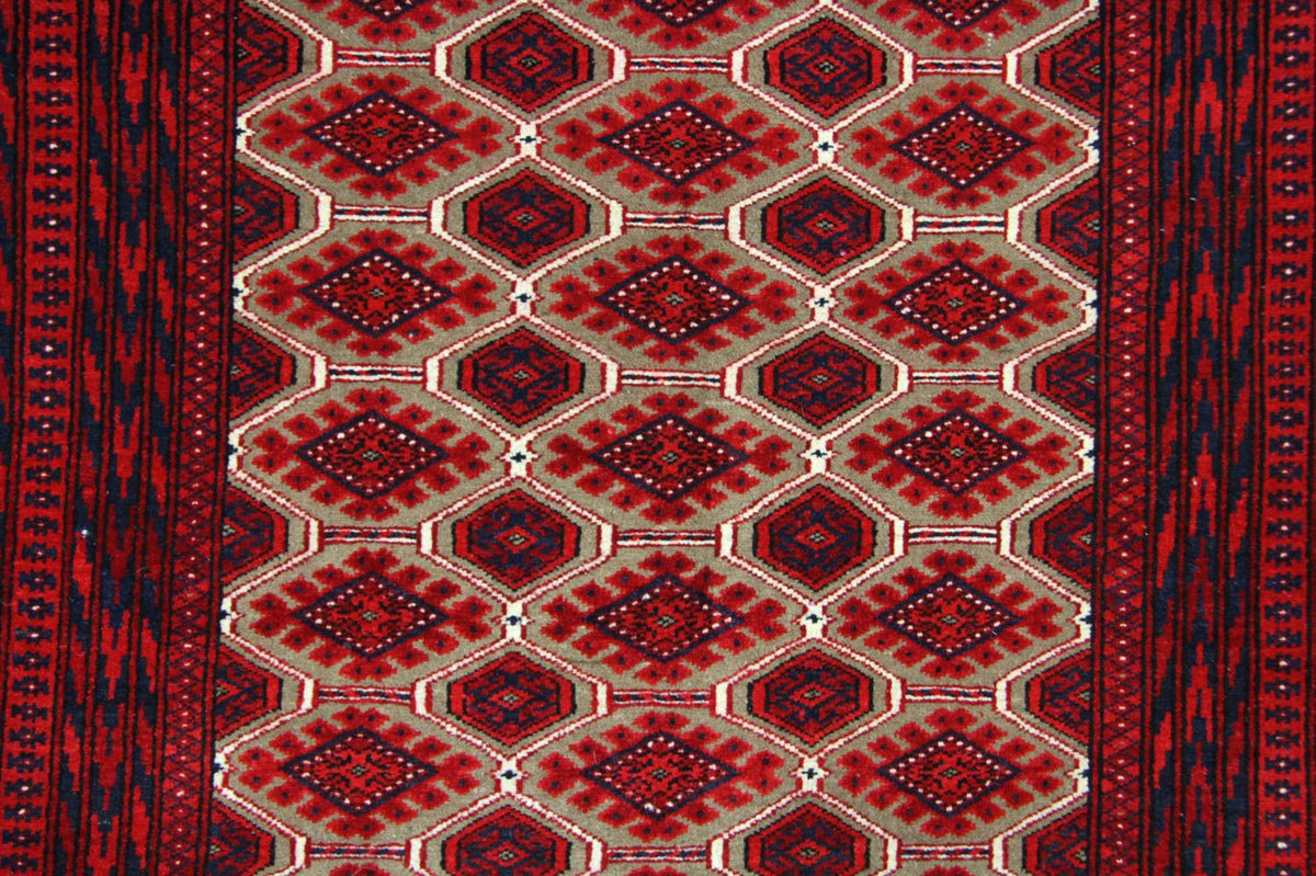 Alfombra afgana - 170 x 118 cm - rojo
