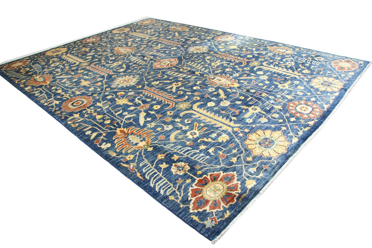 Alfombra Ziegler - 362 x 277 cm - azul