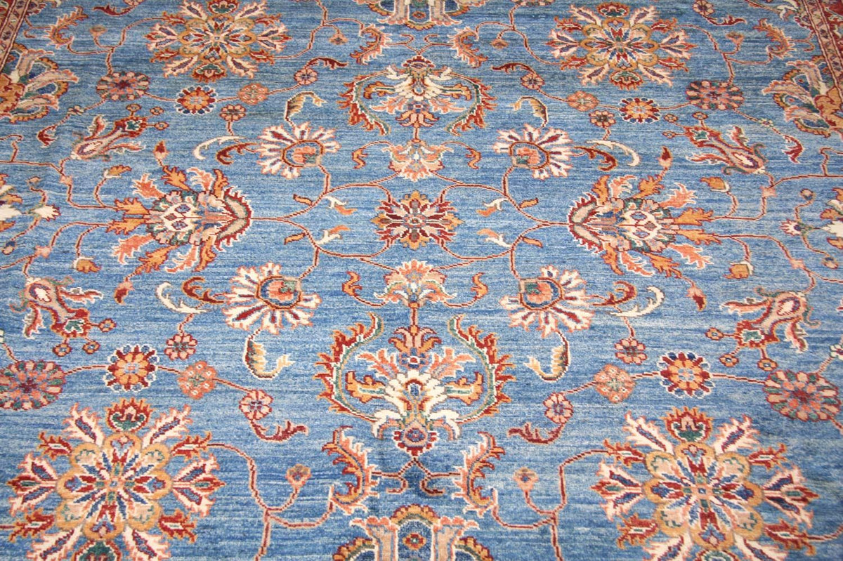 Alfombra Ziegler - 304 x 249 cm - azul