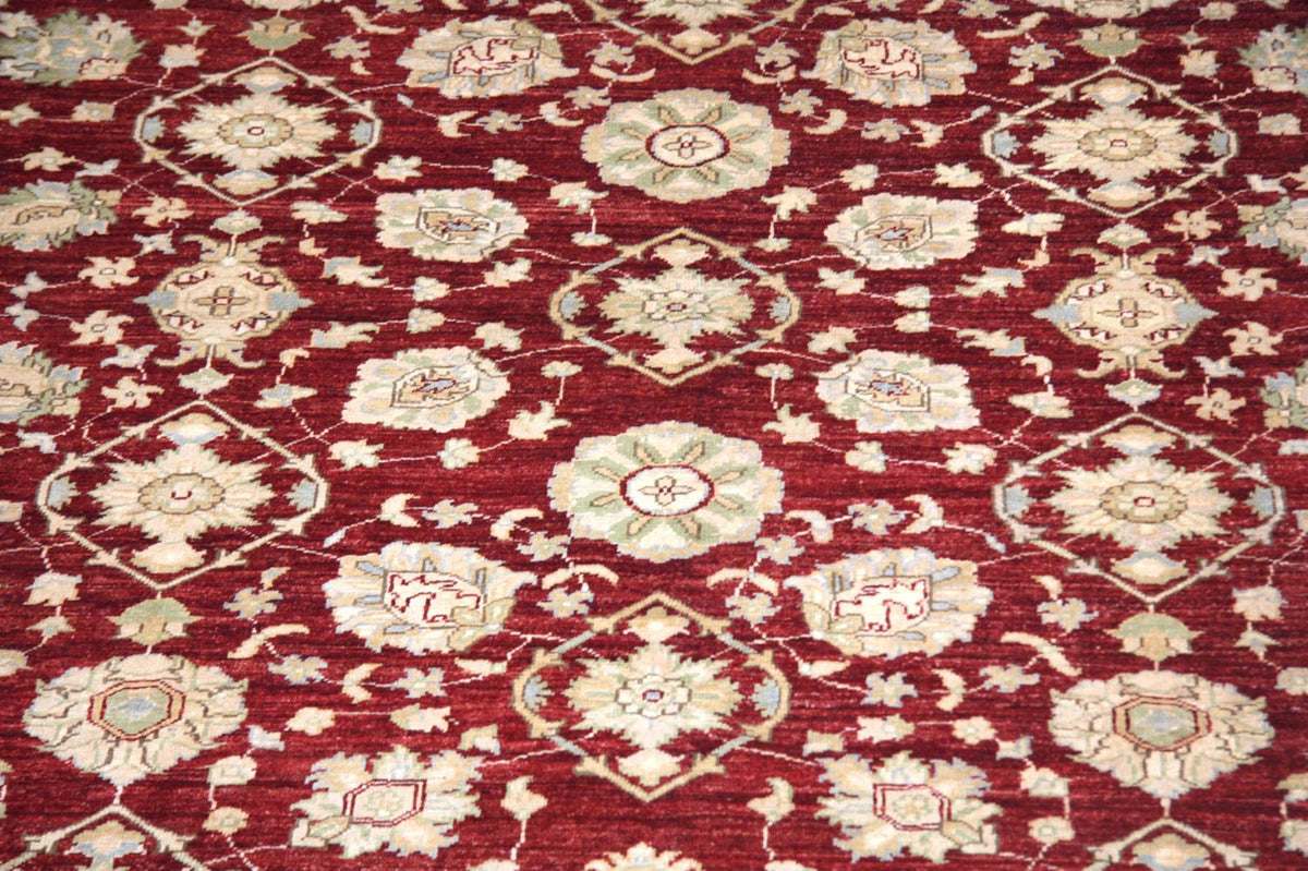 Alfombra Ziegler - 299 x 251 cm - rojo