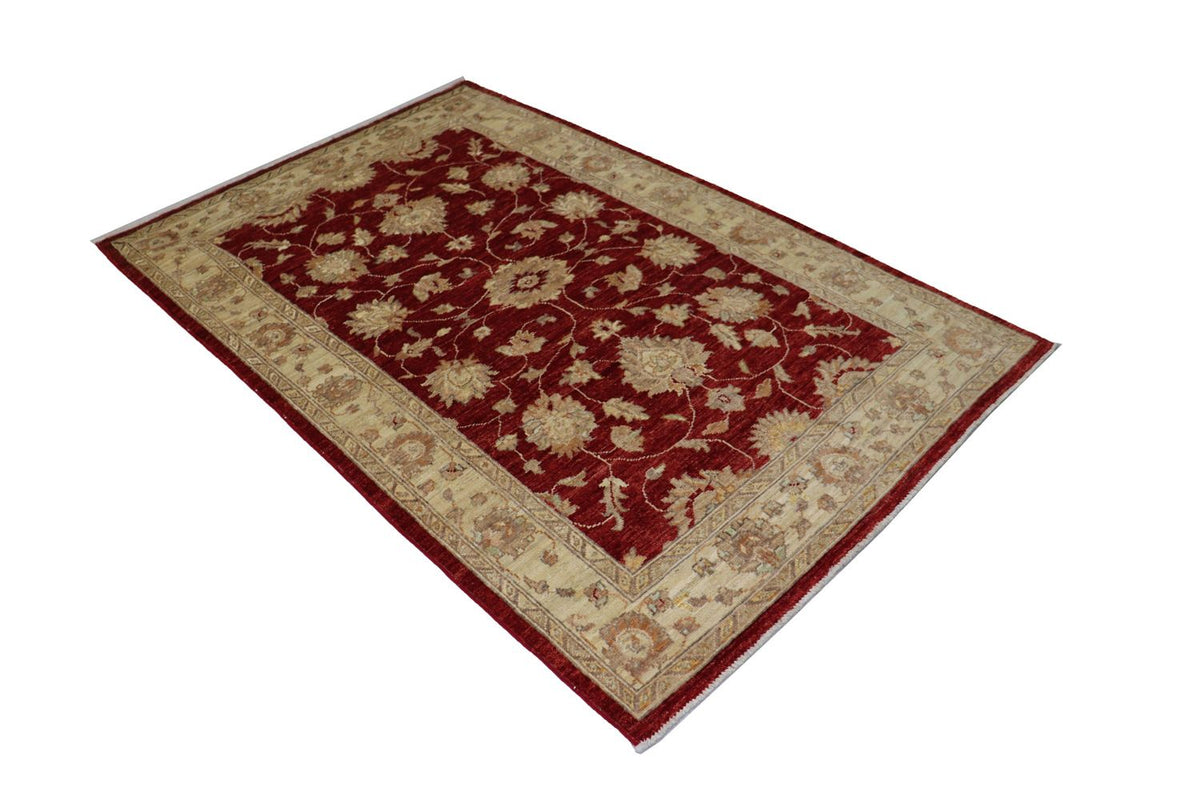Alfombra Ziegler - 191 x 122 cm - rojo