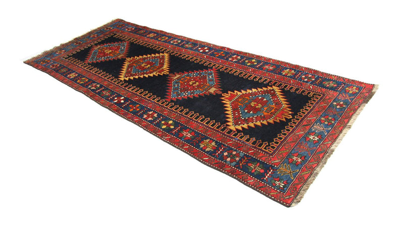 Alfombra de pasillo Alfombra Ziegler - Kazak - 268 x 110 cm - azul