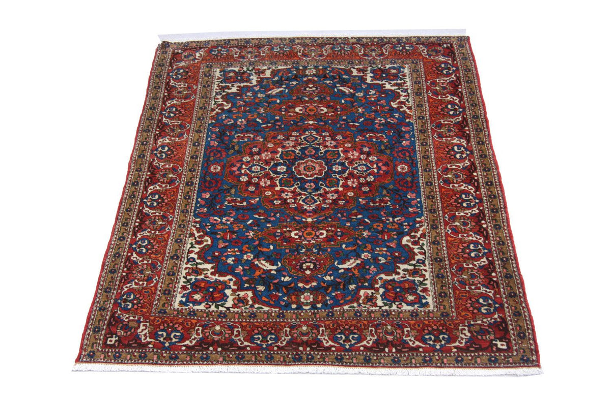 Alfombra persa - Nómada - 203 x 143 cm - azul