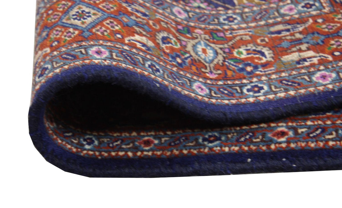 Alfombra persa - Clásica - 137 x 100 cm - azul