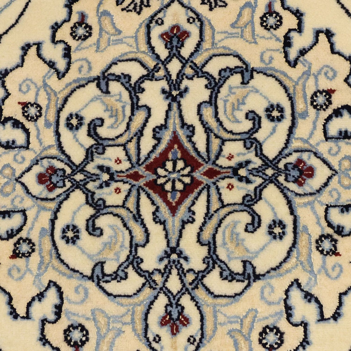 Alfombra Persa - Nain - Real - Real - 159 x 108 cm - beige