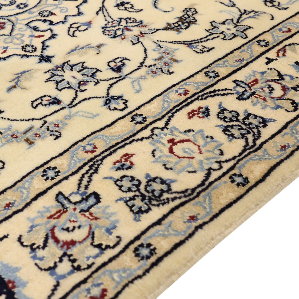 Alfombra Persa - Nain - Real - Real - 159 x 108 cm - beige