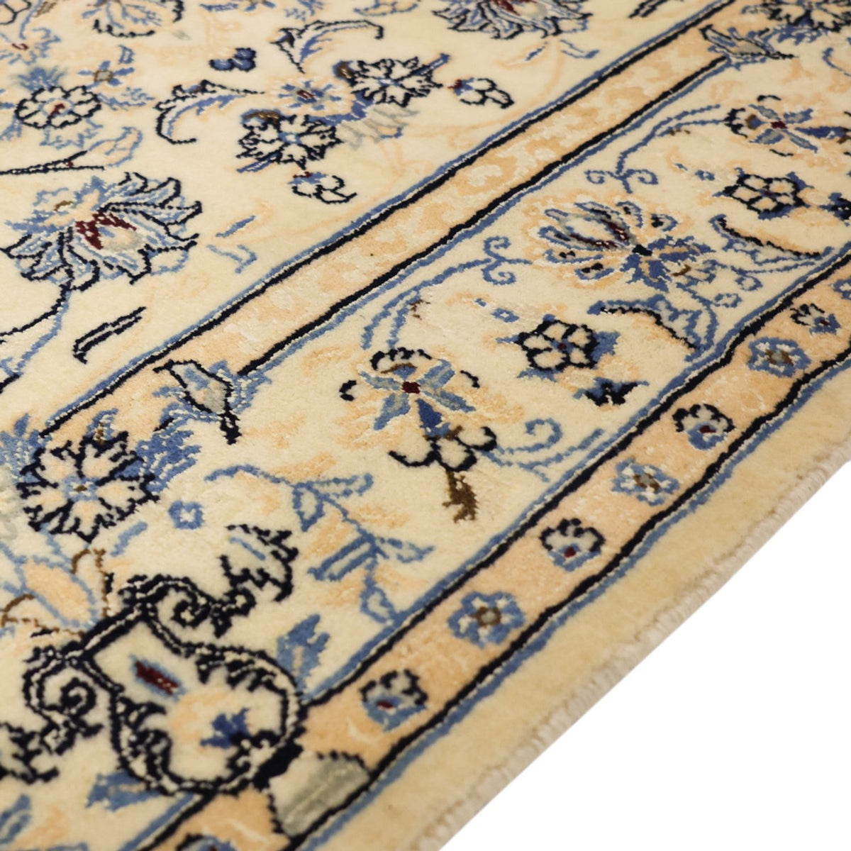 Alfombra Persa - Nain - Real - Real - 156 x 105 cm - beige