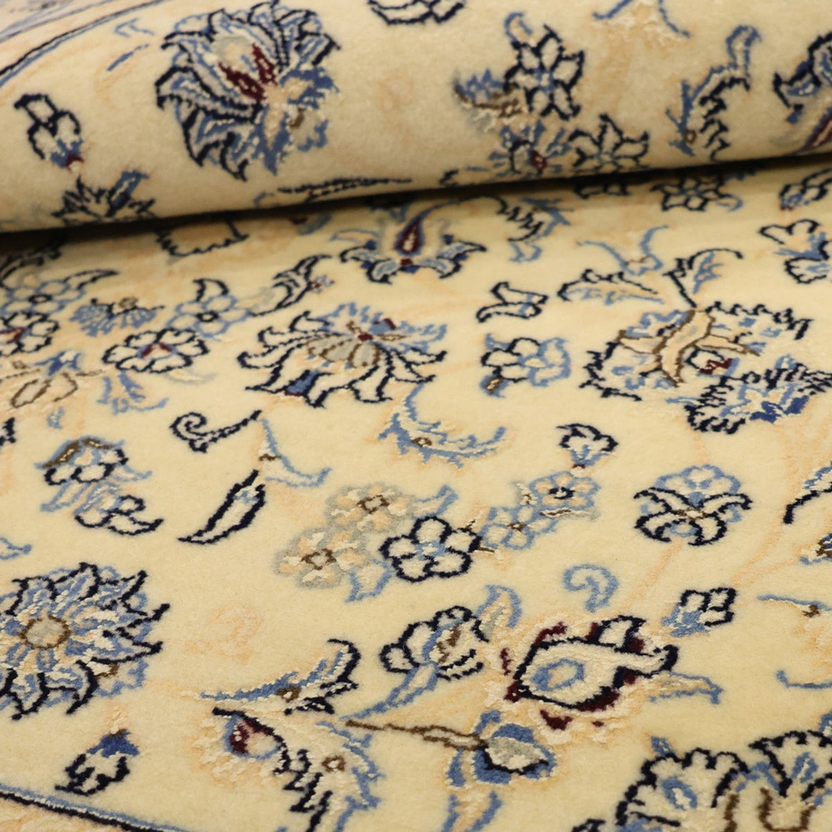 Alfombra Persa - Nain - Real - Real - 156 x 105 cm - beige