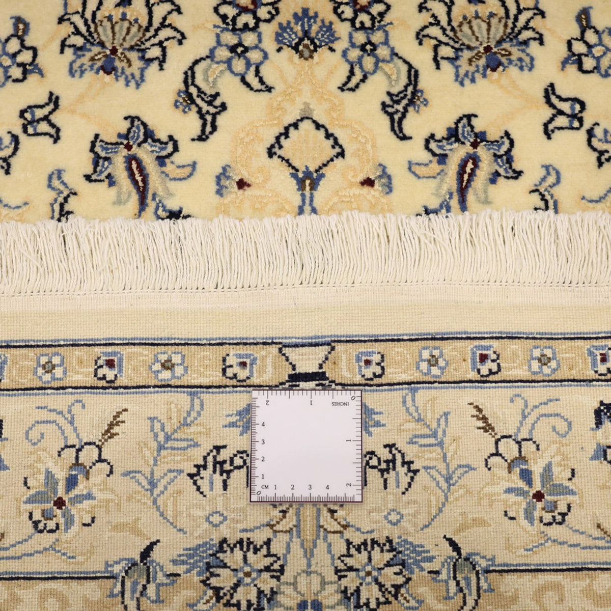 Alfombra Persa - Nain - Real - Real - 156 x 105 cm - beige