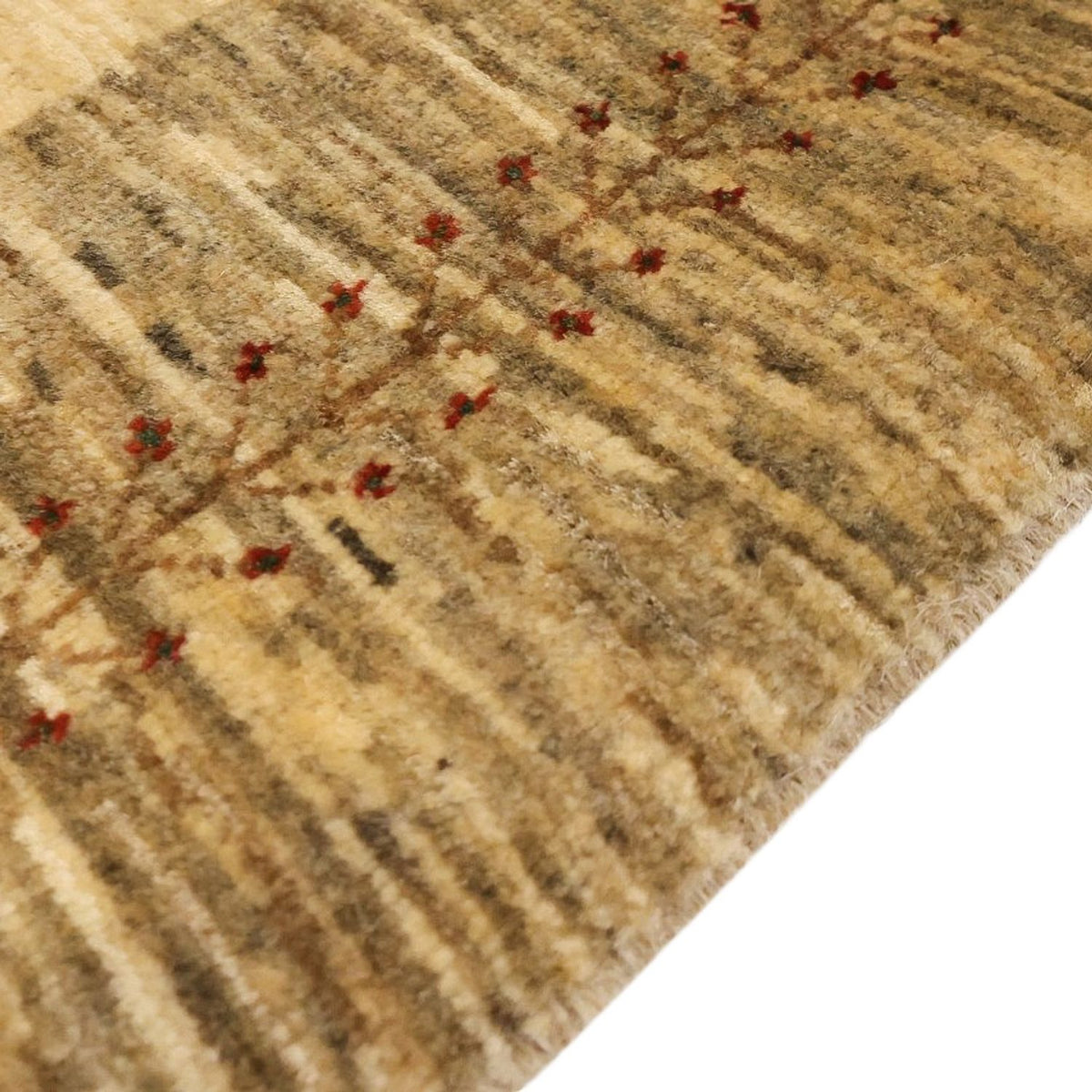 Alfombra Gabbeh - Persa Kashkuli - 174 x 115 cm - beige claro