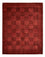Alfombra Gabbeh - Persa - 327 x 259 cm - rojo oscuro