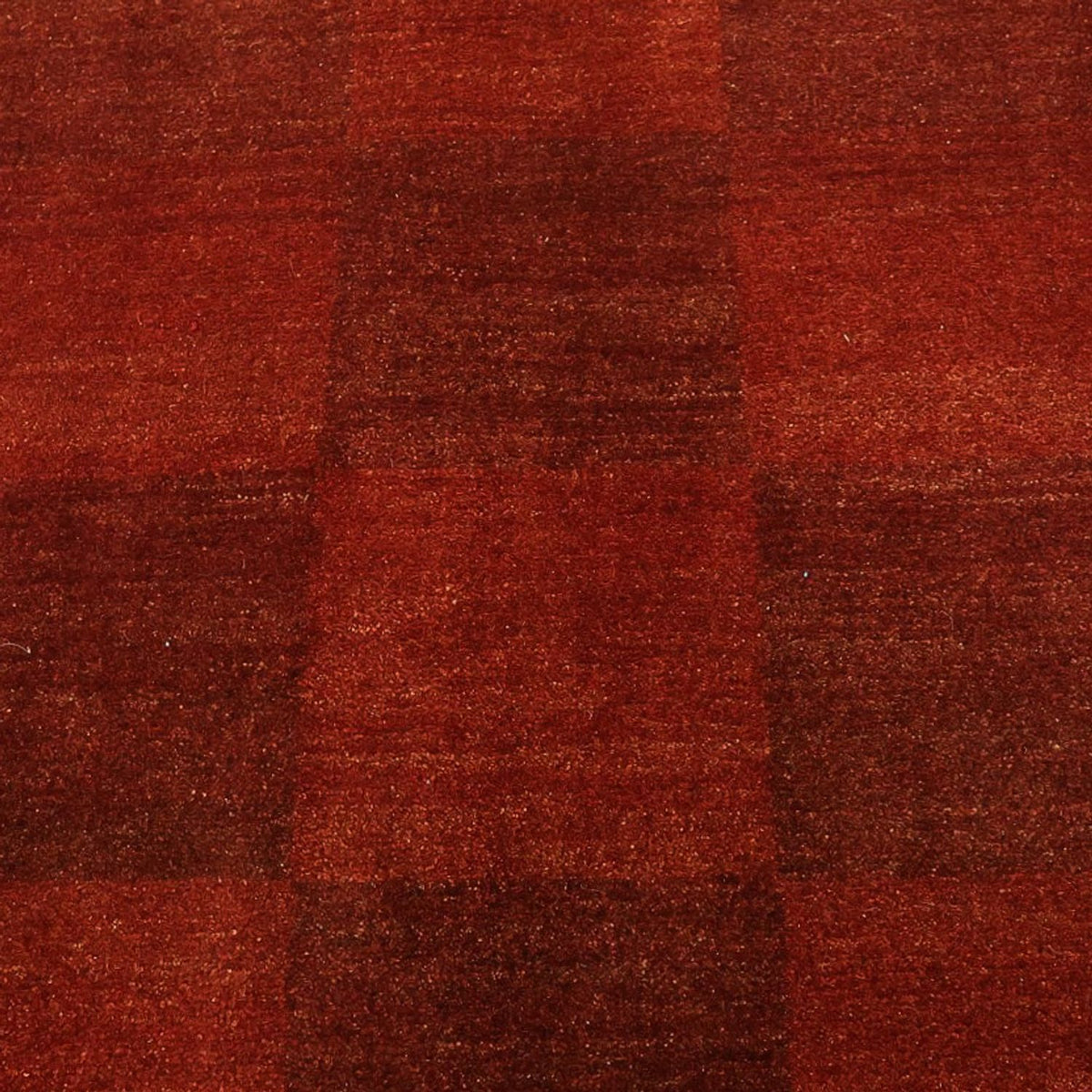 Alfombra Gabbeh - Persa - 327 x 259 cm - rojo oscuro