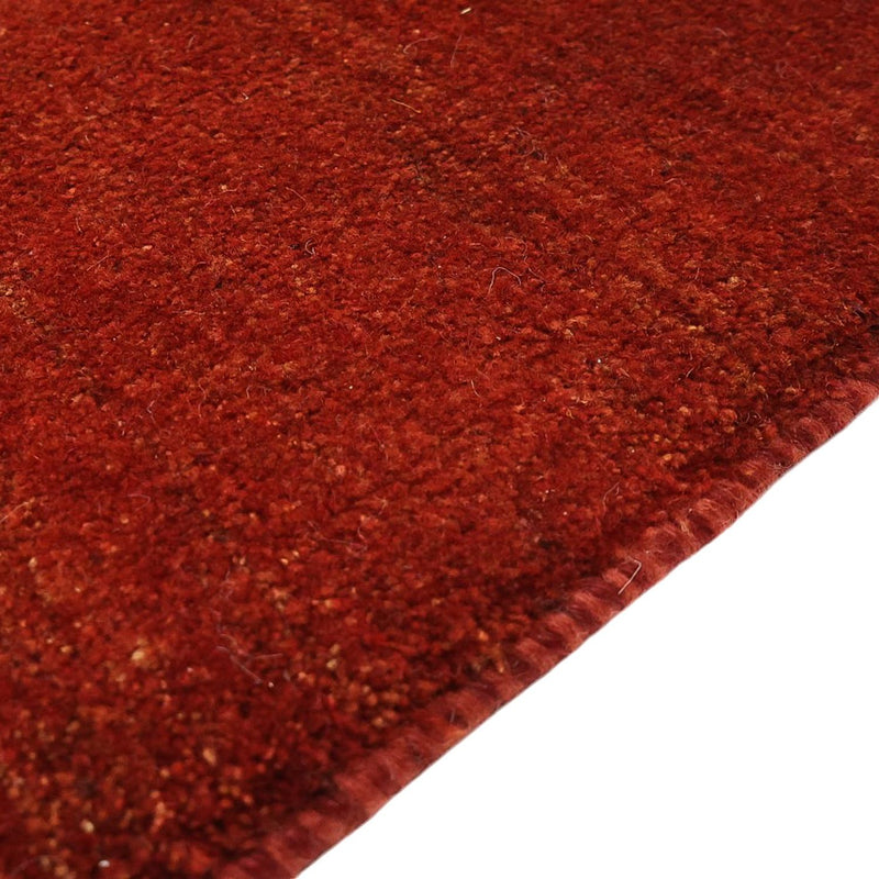 Alfombra Gabbeh - Persa - 327 x 259 cm - rojo oscuro