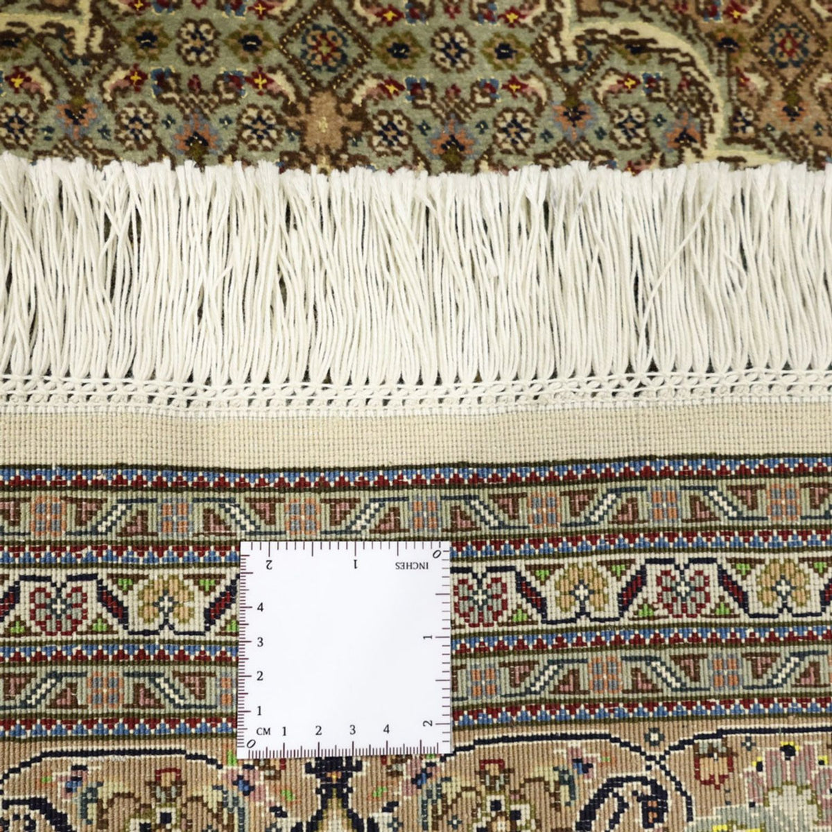 Alfombra Persa - Tabriz - Real - Real - 302 x 200 cm - beige oscuro