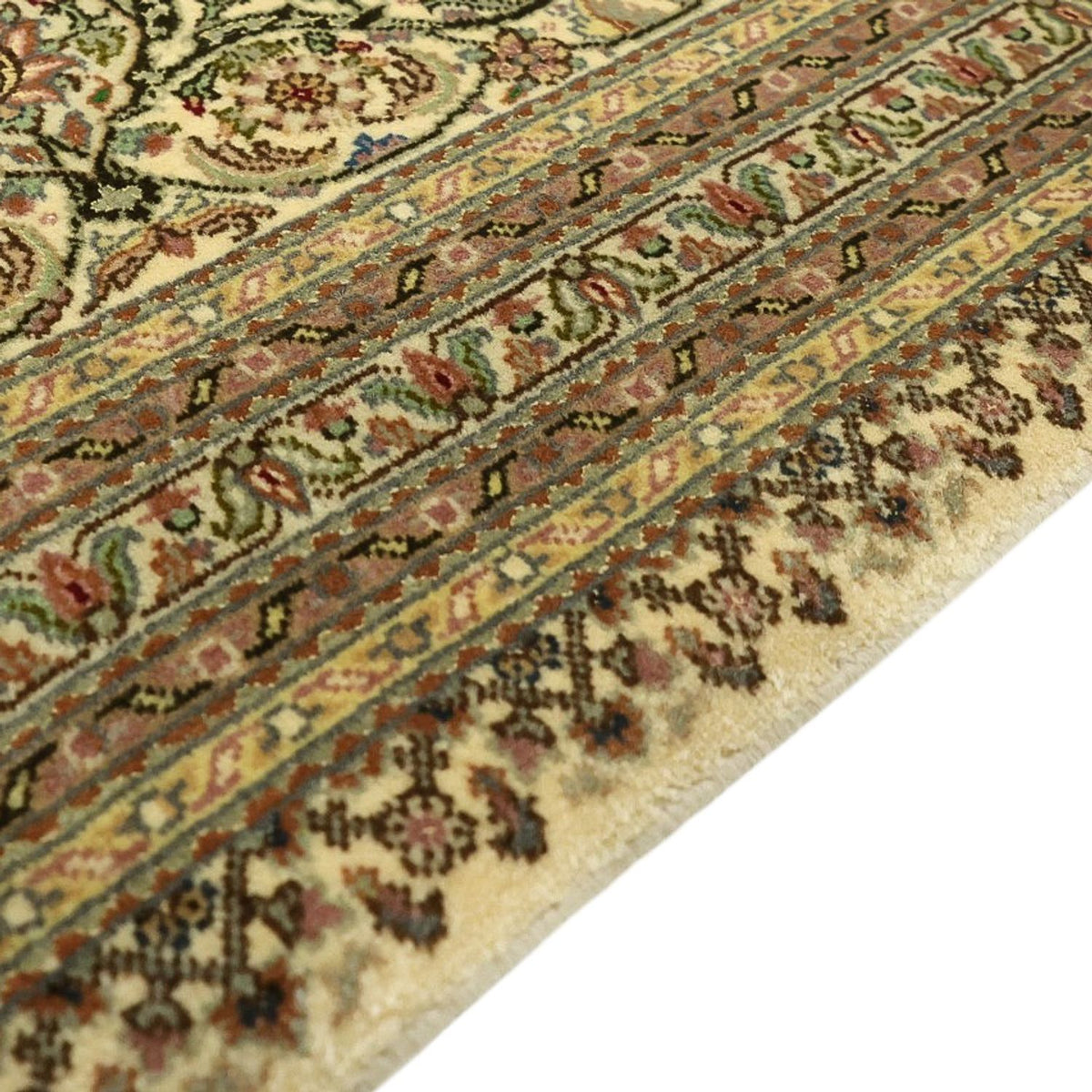Alfombra Persa - Tabriz - Real - Real - 357 x 248 cm - beige claro